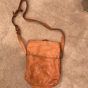 Frye leather crossbody bag